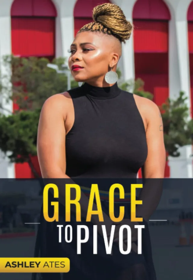 Grace to Pivot book cover by Ashley Ates